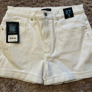 Silver Jeans Women's White Jean Shorts